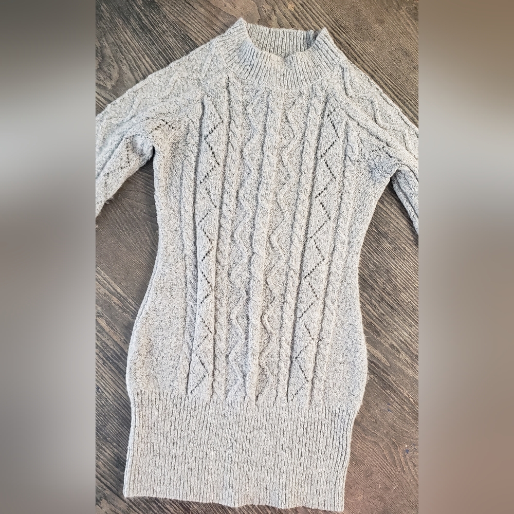 Women's Cable-knit Sweater Dress